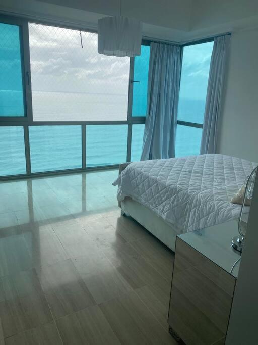 Habitacion Privada Con Vista Al Mar Ambar, Malecon Santo Domingo Exterior foto
