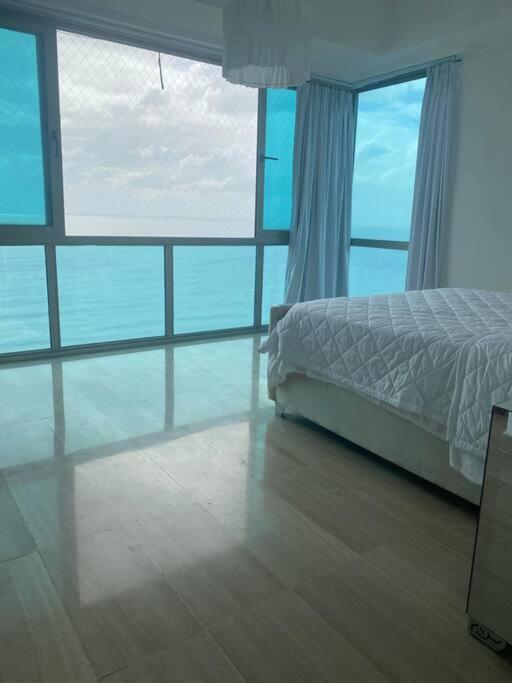 Habitacion Privada Con Vista Al Mar Ambar, Malecon Santo Domingo Exterior foto