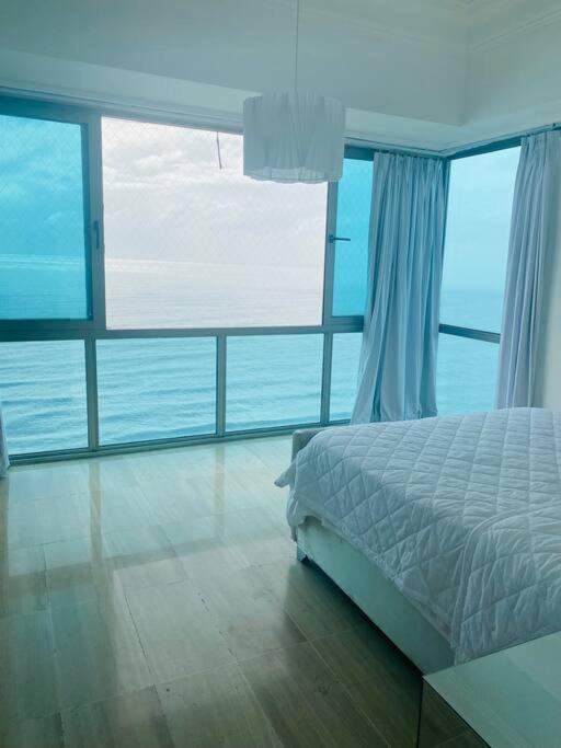 Habitacion Privada Con Vista Al Mar Ambar, Malecon Santo Domingo Exterior foto